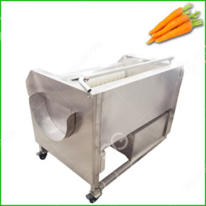 carrot washing and peeling machine