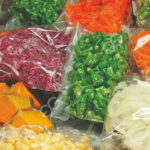 fresh cut vegetable