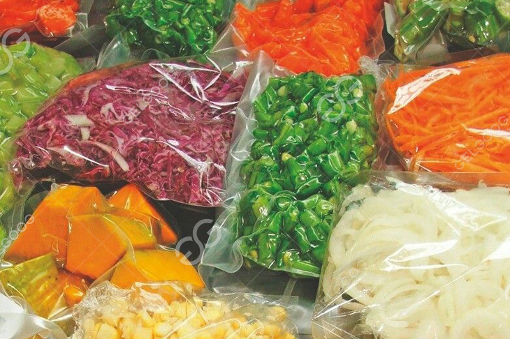 fresh cut vegetable