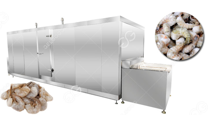 shrimp iqf freezer