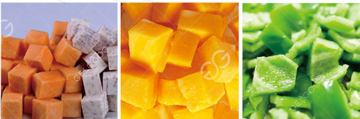 cube dicing effects
