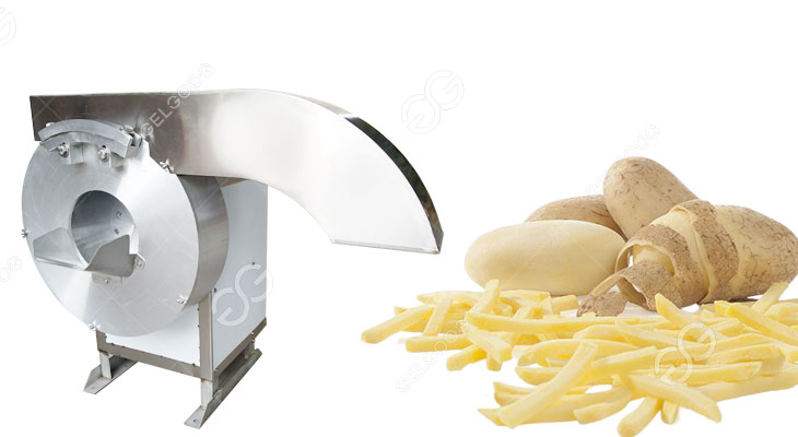 french fries cutting machine