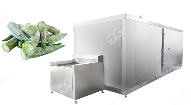 okra iqf freezer