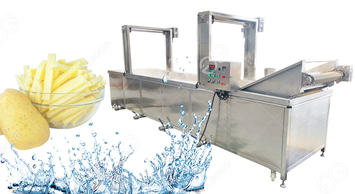 potato blanching machine