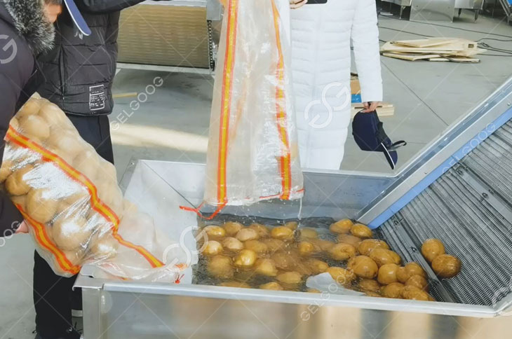 Potato Soaking