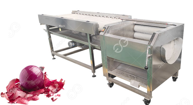 automatic onion peeling machine